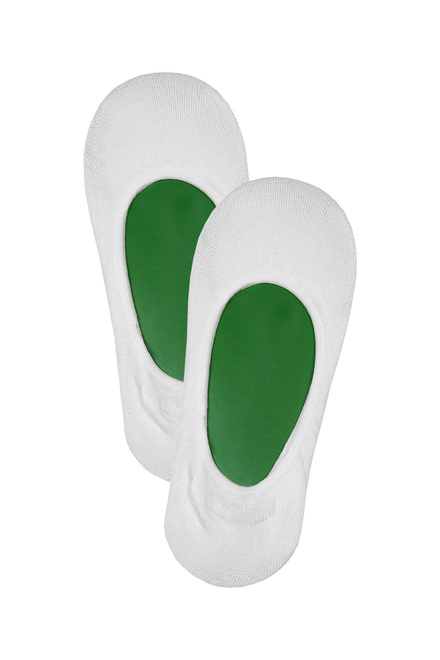 Invisible dámské skryté ponožky bambusové - 5 párů bílá velikost: 35-38