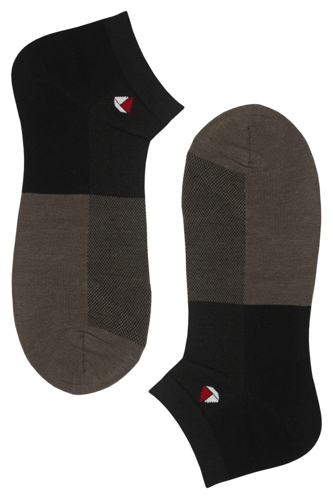 Kvalitní kotníčkové kotníčkové bavlněné ponožky CM150 - 3 páry
