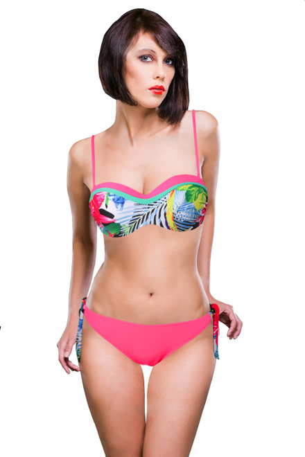 Tropica neonové plavky zářivě růžová velikost: 42