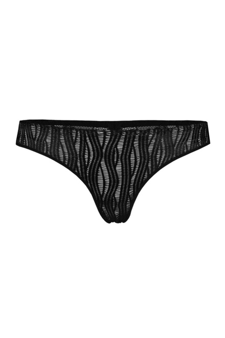 Tisha Bikini III. krajkové kalhotky černá velikost: L