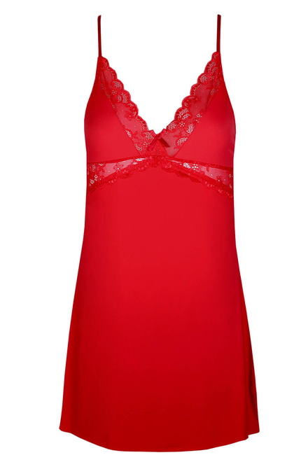 Afrodisia Passion dámská noční košilka B773 červená velikost: XL