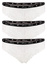 Rumba brazilky - výrazně vykrojené tangokalhotky bílá XL