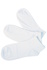 Dámské levné kotníčkové ponožky GW0023A - 3 páry bílá 39-42