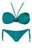 Liliana dámské plavky s výztuží zelená L