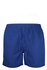 Pánské jednobarevné koupací šortky 16354 modrá M