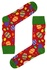 Velikonoční - happy socks - ponožky Avangard červená 42-46