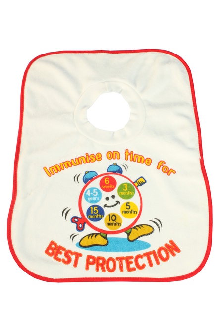 Best Protection dětský bryndáček 2ks bílá velikost: UNI