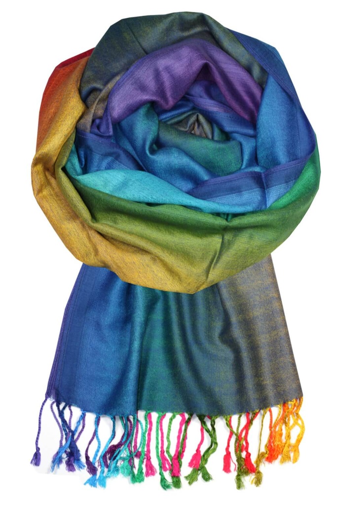 Rainbow - elegantní šála