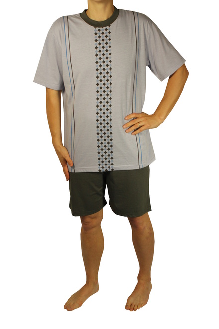 Damon pánské pyžamo šedá velikost: XL