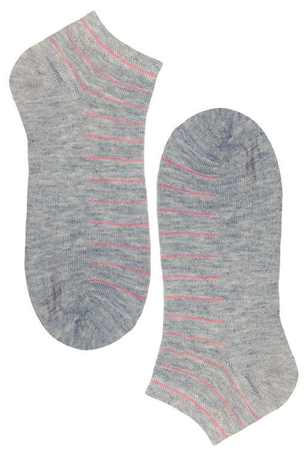 Damen Sport kotníkové ponožky - 3páry MIX velikost: 35-38