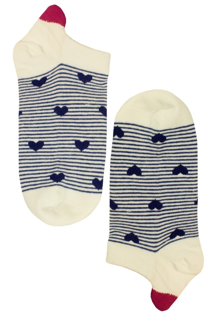 Dámské ponožky srdíčka Aura.Via NDP580
