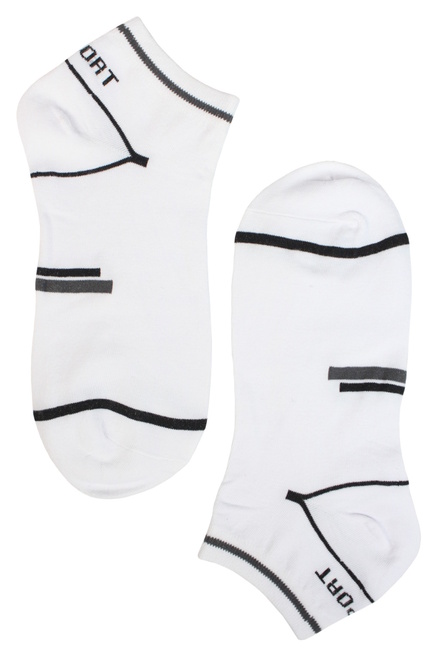 White Sport dámské kotníčkové ponožky - 3páry