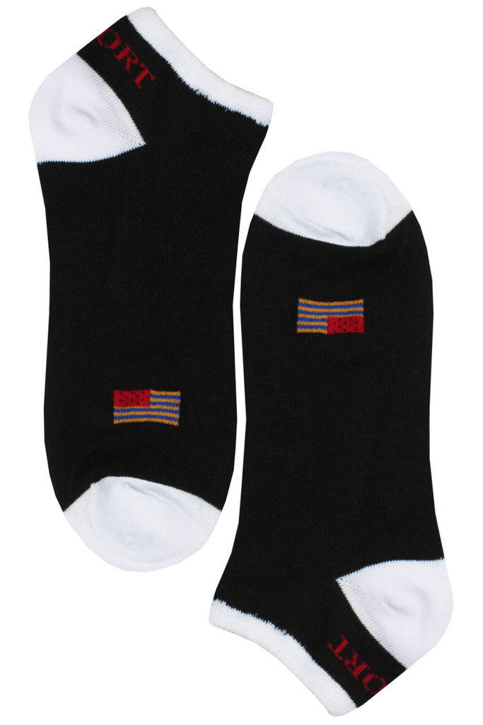USA Crazy kotníkové ponožky NM30115 - 3páry