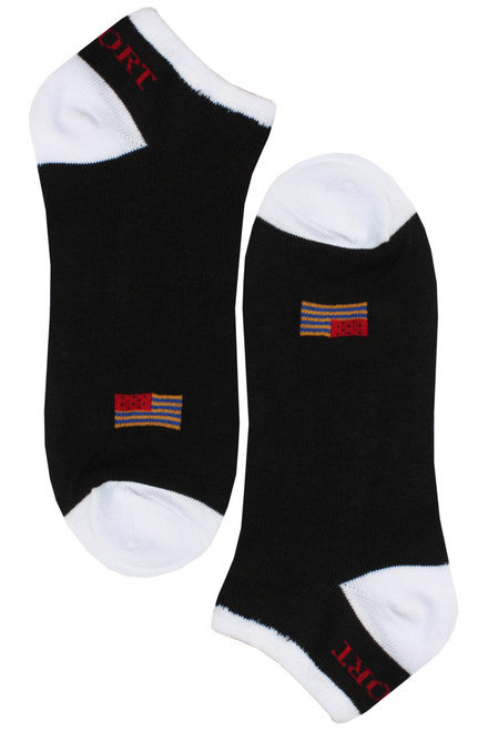 USA Crazy kotníkové ponožky NM30115 - 3páry MIX velikost: 40-44