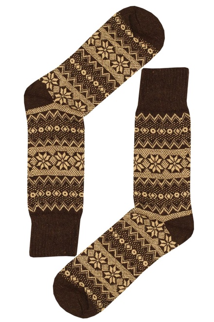 Pánské thermo vlněné ponožky   - 2 páry MIX velikost: 43-47