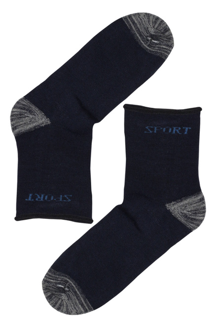 Zdravotní pánské ponožky LM-2017 - 3páry MIX velikost: 40-44