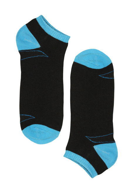 Kotníkové ponožky reflexní LM211 - 3 páry MIX velikost: 43-47