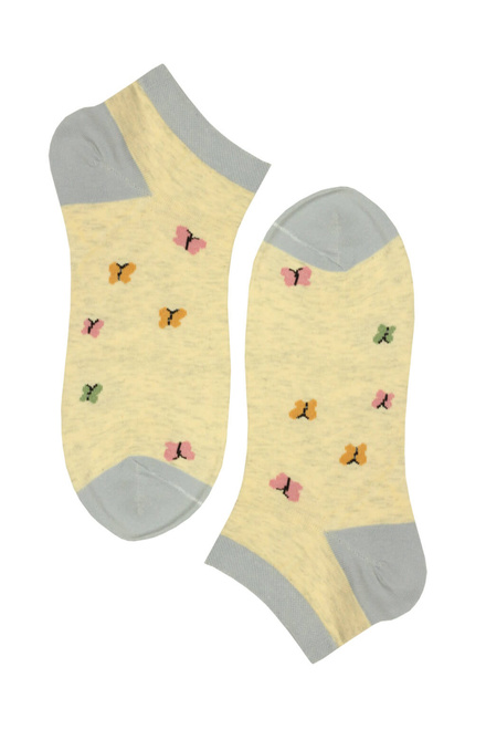 Krátké ponožky DeLux bavlna CW354 - 3 páry MIX velikost: 39-42