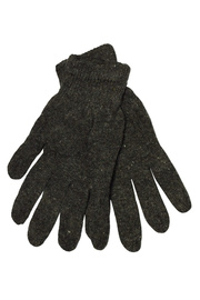 Podzimní pletené rukavice hřejivé tmavé R226PM
