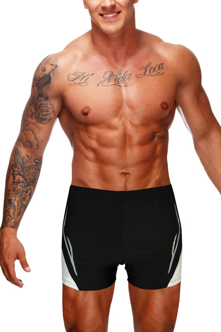 Gaspar pánské koupací boxerky černá velikost: XL